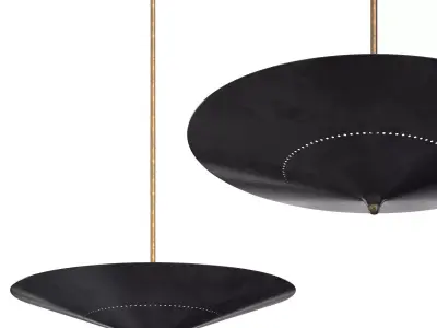 Flush Mount Pendant 3D model