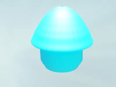 bedside lamp Free 3D model