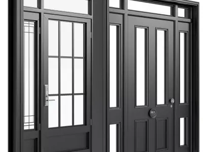 CLASSIC DOOR COLLECTION 01 3D model