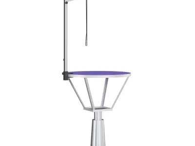 Blovi Event Hydraulic Dog Grooming Table 3D model