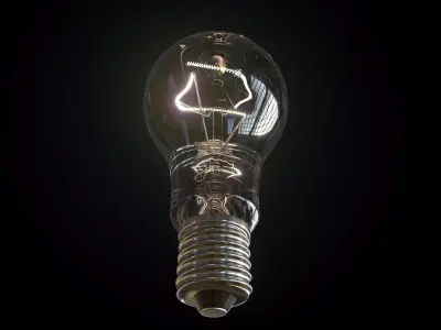 E26 Light Bulb 3D model