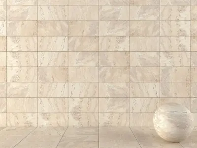 Stone Wall Tiles Antico Sand 30x60 Set 1 Texture