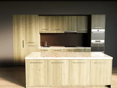 7-Kitchen7 texture 1 3D model