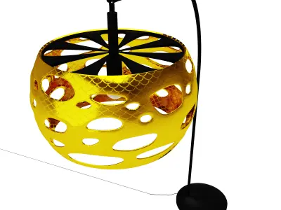Floor lamp 3D model