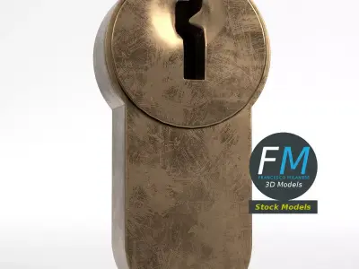 Key hole detail 2 3D model