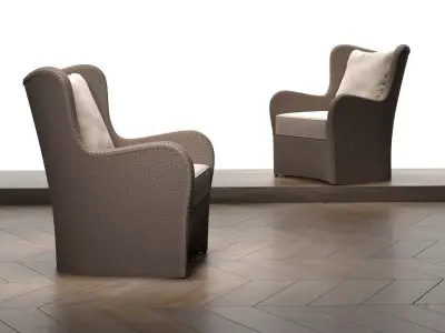 Butterfly Lounge 3D model