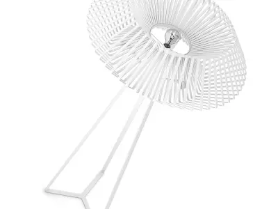 Standing Lamp 3D model 8