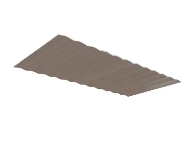 Iron Sheet v1 001 Low-poly 3D model
