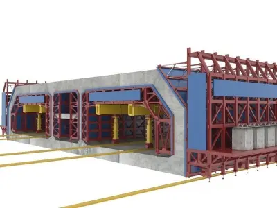Tunnel Support 3D model