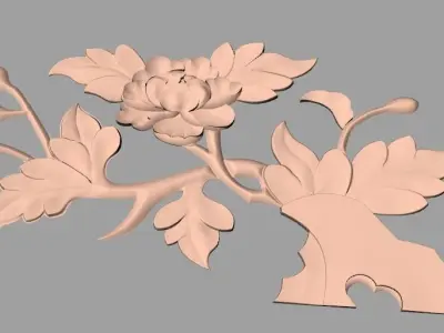 Artcam Aspire 3D relief models STL Files used for CNC E551 3D model