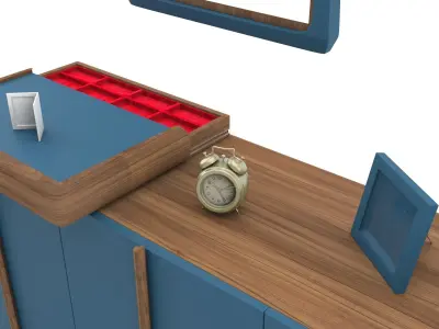 Modern Sideboard 3D Model 3D model