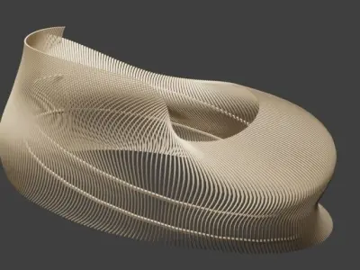 Parametric Facade  3D model