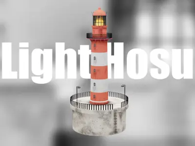 A Lighthouse 3D model