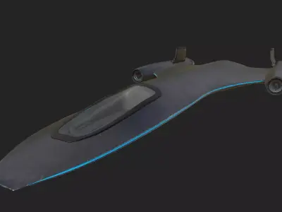 Blackbird Fighter 3D model