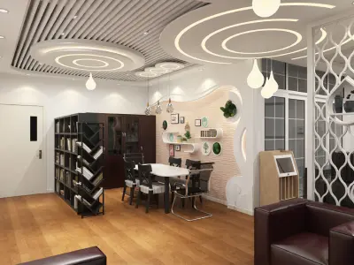 School activity room 3D model