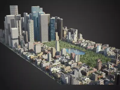 Realistic Lake City R7 3D model