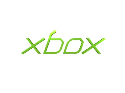 Xbox 2000 Logo v1 003 Free low-poly 3D model