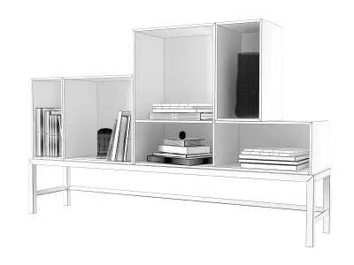 Briques Composition 5 3D model