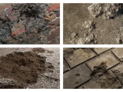 Damaged Surface 8K PBR Texture Set Texture