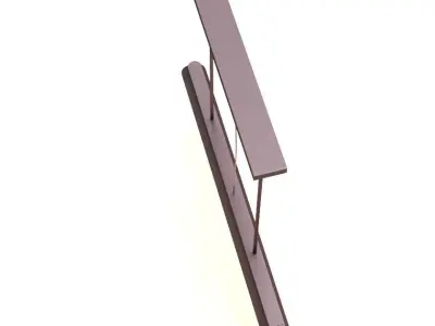 Zhane Linear Suspension Details Tech Lighting 3D model