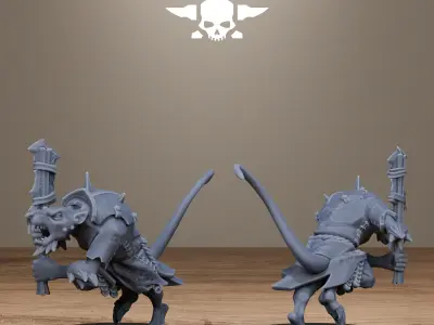 Rotfang Melee Infantry 3D print model