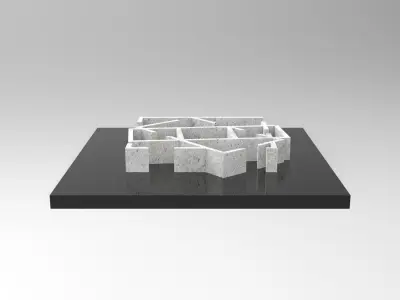 ARCHIPLAN 25 Free low-poly 3D model