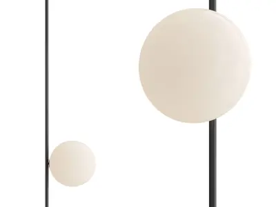 LED pendant lamp 3D model