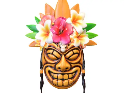 pack masks and monster  3D model