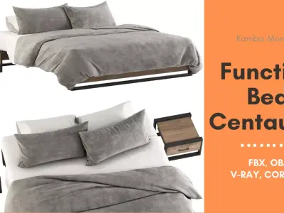 Function Bed Centaurus 3D model