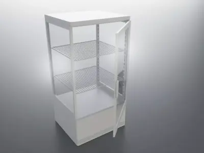 Mini fridge 3D model
