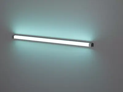 Indian Tubelight  Low-poly 3D model