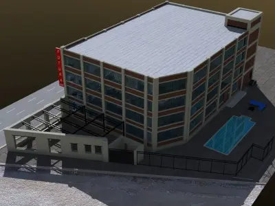 Loft Building 3D model