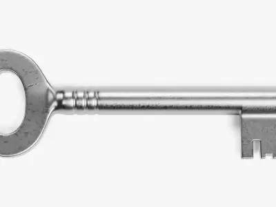 New Key V3 - Universal Hollow Barrel Skeleton Key 3D model