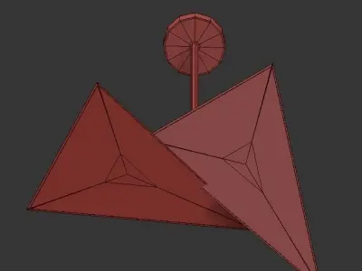 Triangular Prism I 3D model