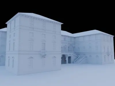 Castello di Govone - High-Quality 3D model