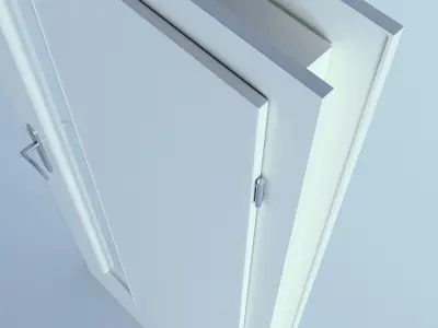 White Door 7 3D model