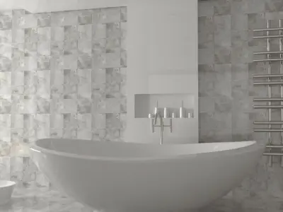 Modern Bathroom 3D model 3D model