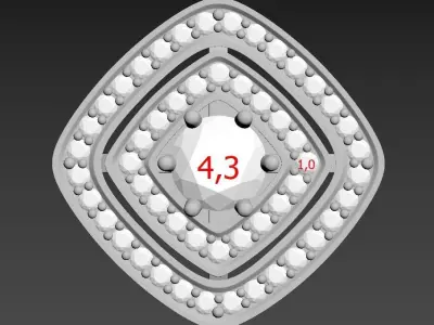 190807 SE double quad 2 3D print model