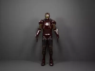 Iron Man 3D Model  3D model