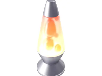 Lava Lamp 3D model shop