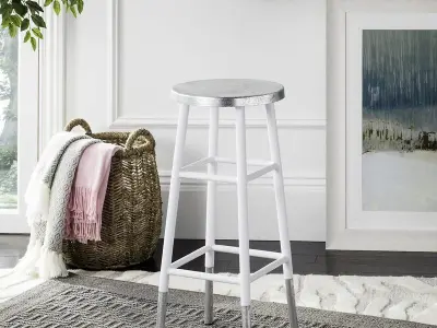 Mizar Bar and Counter Stool - 4 Colour 3D model