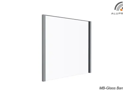 Aluprof MB Glass Barrier 001 M 0426 Free 3D model