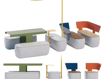 Scape module 3D model