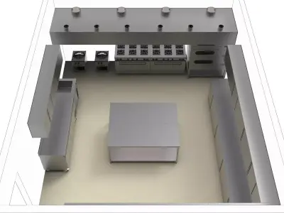 KITCHEN 92  3D model