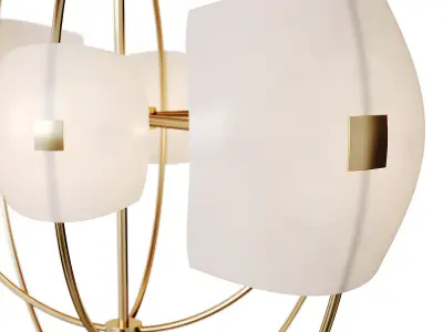 Astra Orb Large Pendant light 3D model