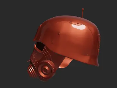 Helmet NCR Fallout Elite 3D print model