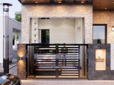 Exterior Design Render - Sketchup - Enscape 3D model 3D model