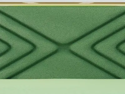 Munich Aliver Bed 3D model