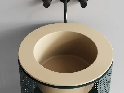 Axa Skyland Web Vanity Unit Set 1 3D model