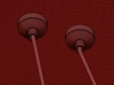 Dimmable LED Pendant 3D model